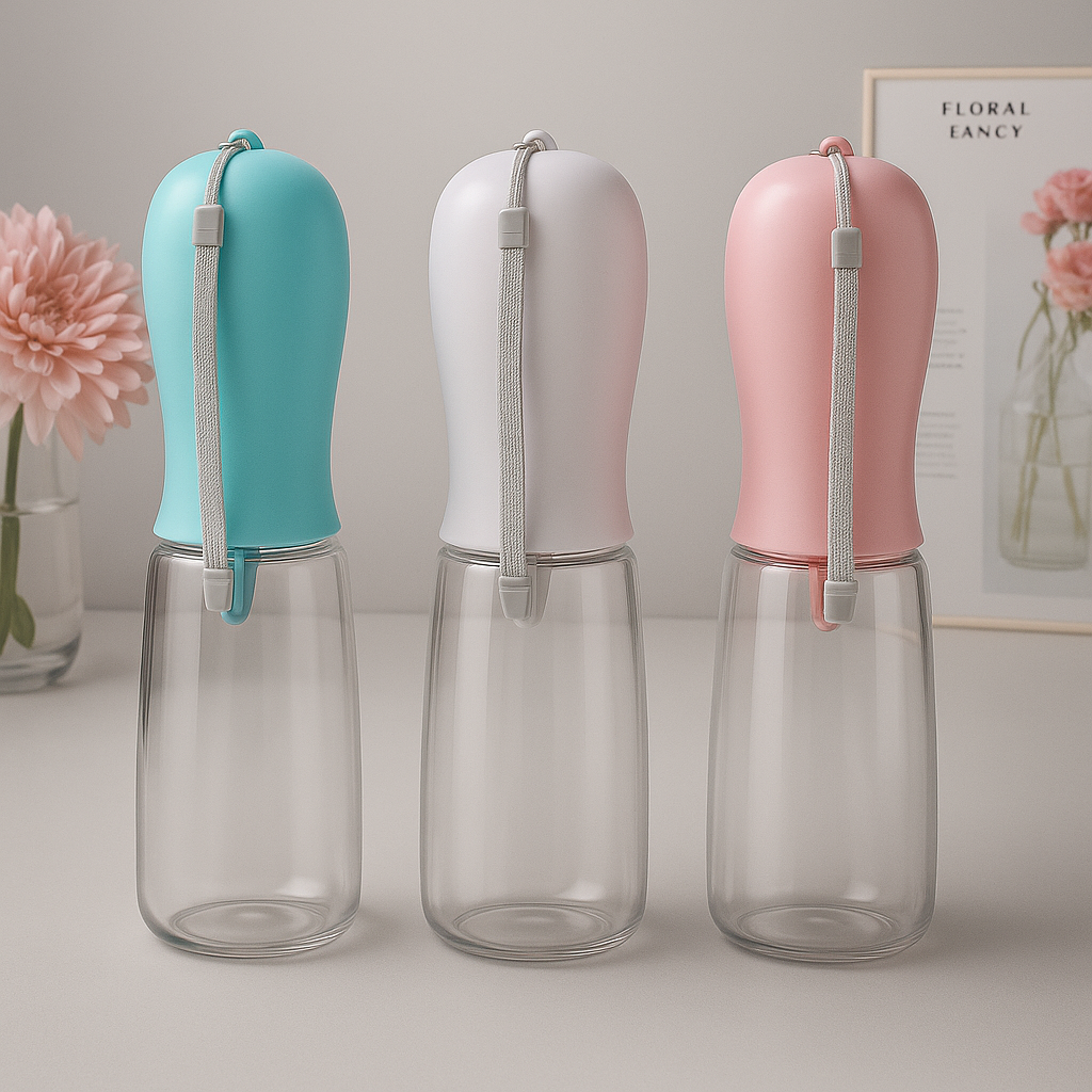🐾 Bouteille d’eau portable – Hydratez votre chien, où que vous soyez