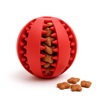 Balle Distributrice de Friandises en Caoutchouc Naturel